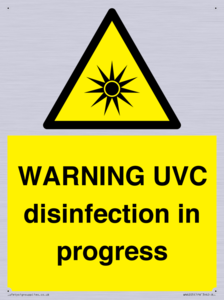 WN6205: WARNING UVC disinfection in progress