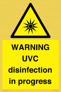 WN6205: WARNING UVC disinfection in progress