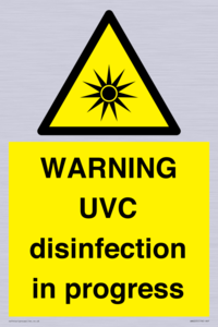 WN6205: WARNING UVC disinfection in progress