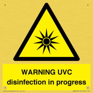 WN6205: WARNING UVC disinfection in progress