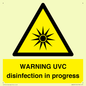 WN6205: WARNING UVC disinfection in progress