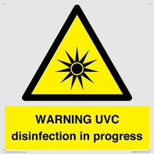 WN6205: WARNING UVC disinfection in progress