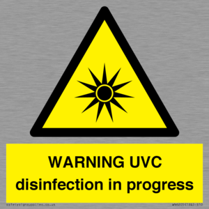 WN6205: WARNING UVC disinfection in progress