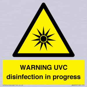 WN6205: WARNING UVC disinfection in progress