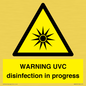 WN6205: WARNING UVC disinfection in progress