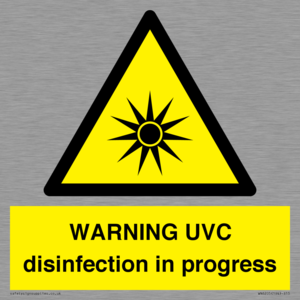 WN6205: WARNING UVC disinfection in progress