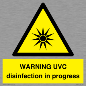 WN6205: WARNING UVC disinfection in progress