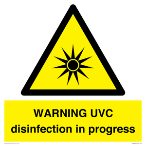 WN6205: WARNING UVC disinfection in progress