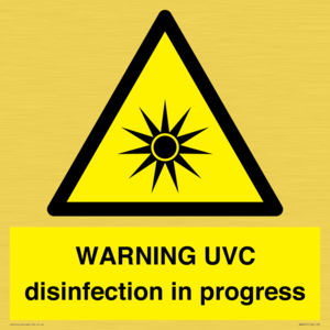 WN6205: WARNING UVC disinfection in progress