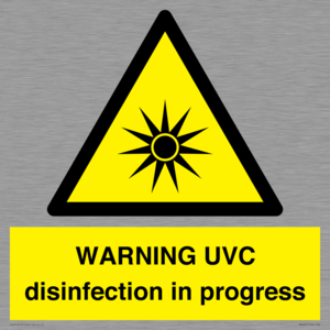 WN6205: WARNING UVC disinfection in progress