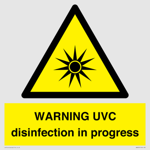 WN6205: WARNING UVC disinfection in progress