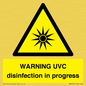 WN6205: WARNING UVC disinfection in progress