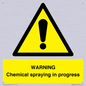 WN6298: WARNING Chemical spraying in progress