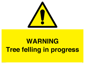 WN6299: WARNING Tree felling in progress