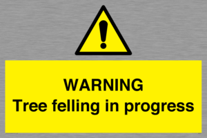WN6299: WARNING Tree felling in progress