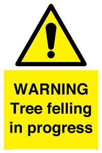 WN6299: WARNING Tree felling in progress