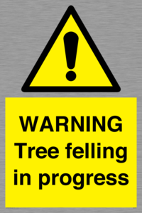 WN6299: WARNING Tree felling in progress