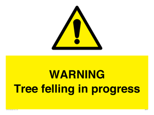 WN6299: WARNING Tree felling in progress
