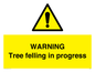 WN6299: WARNING Tree felling in progress