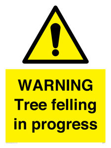 WN6299: WARNING Tree felling in progress