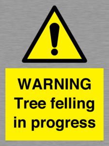 WN6299: WARNING Tree felling in progress