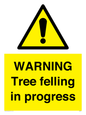 WN6299: WARNING Tree felling in progress