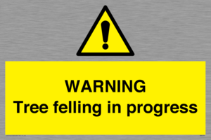 WN6299: WARNING Tree felling in progress