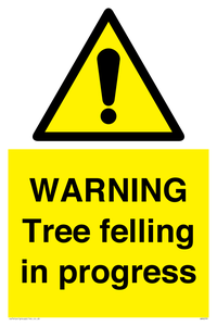 WN6299: WARNING Tree felling in progress