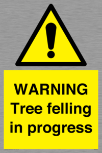 WN6299: WARNING Tree felling in progress