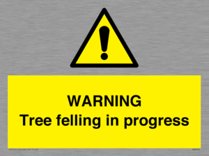 WN6299: WARNING Tree felling in progress