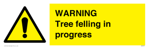 WN6299: WARNING Tree felling in progress