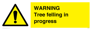 WN6299: WARNING Tree felling in progress