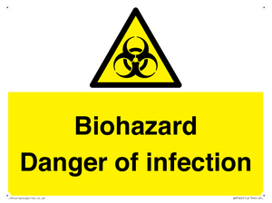 WN7022: Biohazard Danger of infection