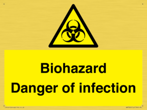 WN7022: Biohazard Danger of infection