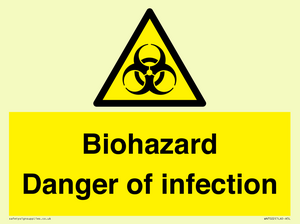 WN7022: Biohazard Danger of infection