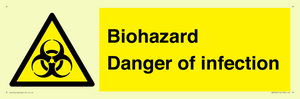 WN7022: Biohazard Danger of infection