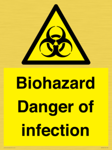WN7022: Biohazard Danger of infection