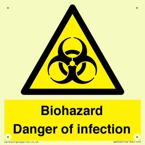 WN7022: Biohazard Danger of infection