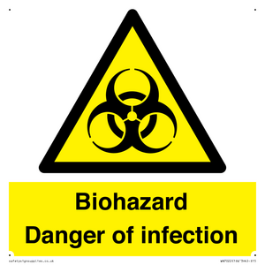 WN7022: Biohazard Danger of infection