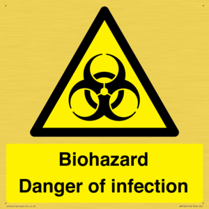 WN7022: Biohazard Danger of infection