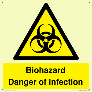 WN7022: Biohazard Danger of infection