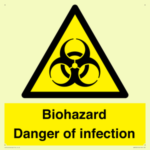 WN7022: Biohazard Danger of infection