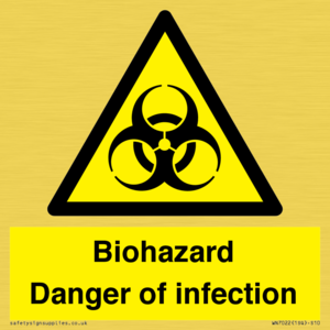 WN7022: Biohazard Danger of infection