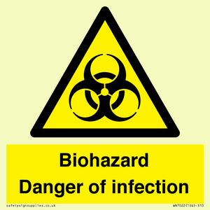 WN7022: Biohazard Danger of infection