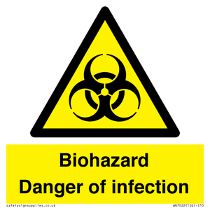 WN7022: Biohazard Danger of infection