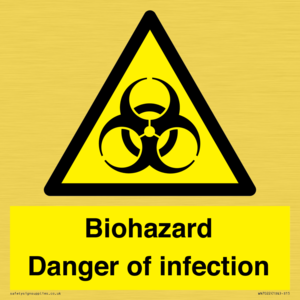 WN7022: Biohazard Danger of infection