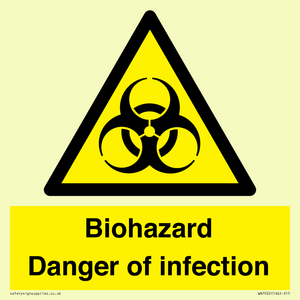 WN7022: Biohazard Danger of infection