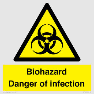 WN7022: Biohazard Danger of infection