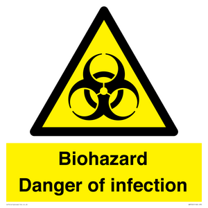 WN7022: Biohazard Danger of infection