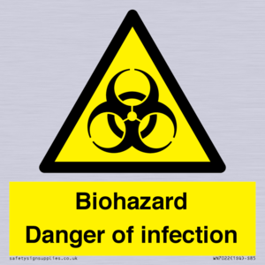 WN7022: Biohazard Danger of infection